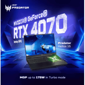 Acer | PREDATOR PHN16-71 Ci9-13900HX | 16GB/1024GB SSD | RTX4070-8GB | 16 WQXGA | WIN11 | NH.QJRSI.003| Abyssal Black
