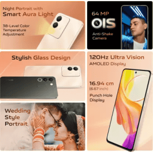 vivo Y200 5G | 8GB | 128 GB | Desert Gold
