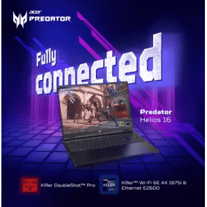 Acer | PREDATOR PHN16-71 Ci9-13900HX | 16GB/1024GB SSD | RTX4070-8GB | 16 WQXGA | WIN11 | NH.QJRSI.003| Abyssal Black