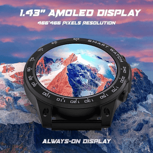 BOLTT DAGGER LUXE BSW149 SILVER METAL SMART WATCH