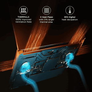 Lenovo IdeaPad Gaming 3 Intel Core i5-11320H | 8GB/512GB SSD | 82K101R9IN | FHD IPS 144Hz Gaming Laptop | Shadow Black/2.25Kg