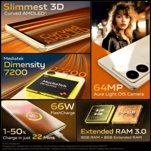 vivo T2 Pro 5G | 8 GB / 256 GB | Dune Gold