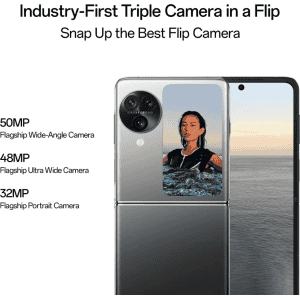 OPPO Find N3 Flip | 256 GB /12 GB RAM | SLEEK BLACK