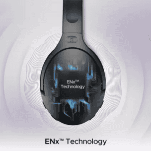 boAt Rockerz 551 ANC Charge Bluetooth Headset | Stellar Black