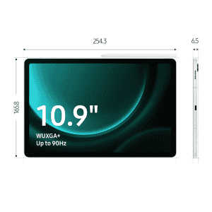 SAMSUNG GALAXY TAB S9 FE 5G | 6GB / 128GB | Mint | SM-X516BLGAINU
