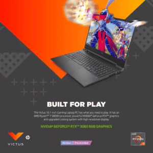 HP Victus AMD Ryzen 7 Octa Core 5800H | 16 GB/512 GB SSD/Windows 11 Home/6 GB Graphics/NVIDIA GeForce RTX 3060 | 16-e0361AX Gaming Laptop