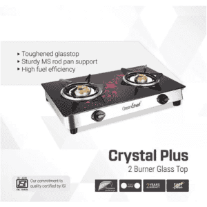 Greenchef Glass Manual Gas Stove
