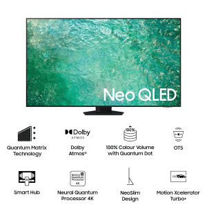 Samsung | 65 inches | 4K Ultra HD | Smart Neo QLED TV | QA65QN85CAKLXL | Titan Black