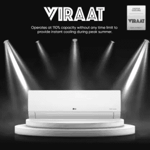 LG | 1.5 Ton | 5 Star Split Dual Inverter AC | RSNQ19BNZE AN | White