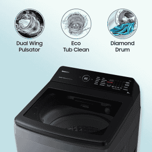 SAMSUNG Fully Automatic Top Load Washing Machine | WA10BG4546BDTL | Dark Gray
