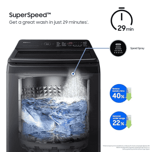 SAMSUNG Fully Automatic Top Load Washing Machine | WA10BG4546BDTL | Dark Gray