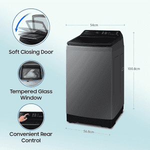 SAMSUNG Fully Automatic Top Load Washing Machine | WA10BG4546BDTL | Dark Gray