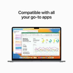 APPLE 2023 Macbook Air Apple M2 | 8 GB/512 GB SSD/macOS Ventura | MQKQ3HN/A | |1.51 Kg | SPACE GREY