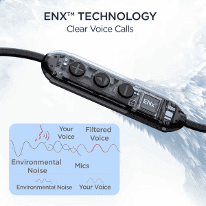 boAt Rockerz Trinity Wireless Neckband Earphones | Cosmic Black