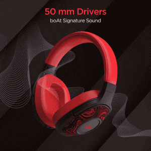 boAt Rockerz 558 Wireless Headphone | Red