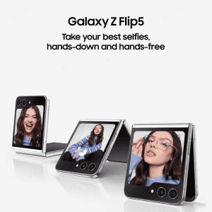 Samsung Galaxy Z Flip5 5G |8GB RAM 256GB Storage| | MIRROR GOLD
