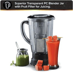 Usha Maximus Plus Mixer Grinder | 800 W | Black | MP800MX4
