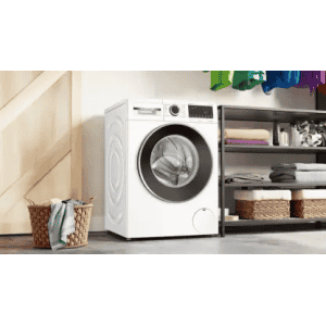 BOSCH | WGA12200IN | 7 kg Fully Automatic | Front Load Washing Machine with In-built Heater | White