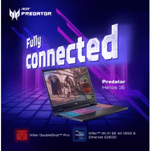 Acer | Predator | Intel Core i7 | 13th Gen | 13700HX | 16 GB | 1 TB SSD | NVIDIA GeForce RTX 4060 | PHN16-71 | Gaming Laptop