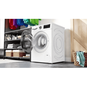 BOSCH | WGA12200IN | 7 kg Fully Automatic | Front Load Washing Machine with In-built Heater | White
