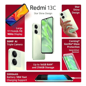 Redmi 13C | 4GB / 128GB | Starshine Green