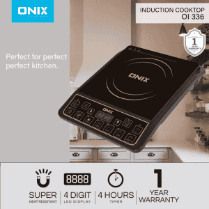 Onix OI 333 Induction Cooktop  | Black