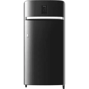 SAMSUNG 184 L Direct Cool Single Door 3 Star Refrigerator | RR21C2J23BX/HL | Luxe Black