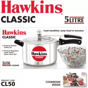 Hawkins CL50 Classic Pressure Cooker | 5 L