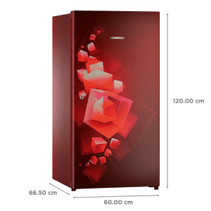 LIEBHERR 220 Litres 3 Star Direct Cool Single Door Refrigerator | with Stabilizer Free Operation  |  DRC 2210 Comfort |  Red Cubix |