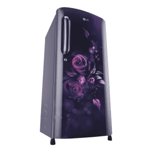 LG 190 Litres 3 Star Direct Cool Single Door Refrigerator |  with Stabilizer Free Operation | GL-B201ABED.ABEZEB | Blue Euphoria |