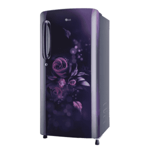 LG 190 Litres 3 Star Direct Cool Single Door Refrigerator |  with Stabilizer Free Operation | GL-B201ABED.ABEZEB | Blue Euphoria |