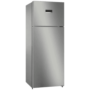 BOSCH  | Series 4 334 Litres 3 Star Frost Free Double Door Convertible Refrigerator with Temperature Display | CTC35S032I | Sparkly Steel |