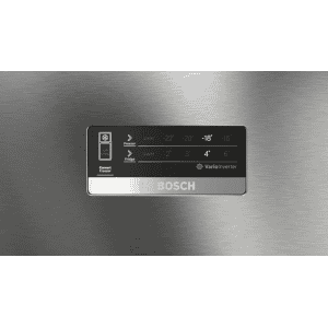 Bosch 334L Inverter Frost Free Refrigerator with Water Dispenser | Convertible | CTC35S031I | Shiny Silver