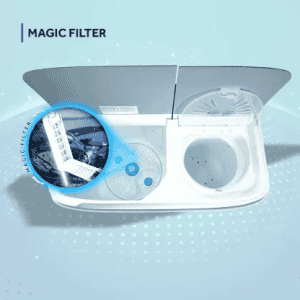 Haier | HTW75-1169 | 7.5 kg | Semi Automatic | Top Load | Washing Machine Multicolor