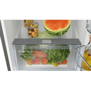 Bosch 334L Inverter Frost Free Refrigerator with Water Dispenser | Convertible | CTC35S031I | Shiny Silver