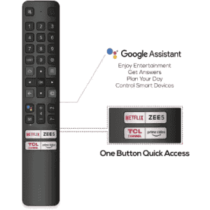 TCL C725 QLED Ultra HD 4K Smart Android TV | 55C725 | 139 cm | 55 inch