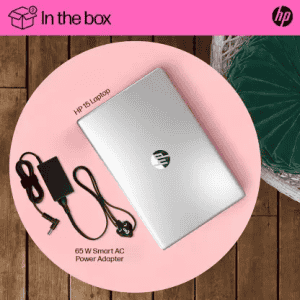 HP | AMD Ryzen 3 Quad Core 7320U | 15-fc0025AU | 8 GB | 512 GB SSD | Windows 11 | Thin and Light Laptop |  Natural Silver