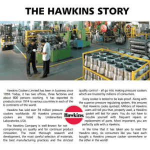 Hawkins CL50 Classic Pressure Cooker | 5 L