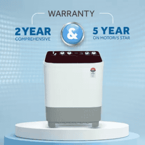 Haier | HTW75-1169 | 7.5 kg | Semi Automatic | Top Load | Washing Machine Multicolor