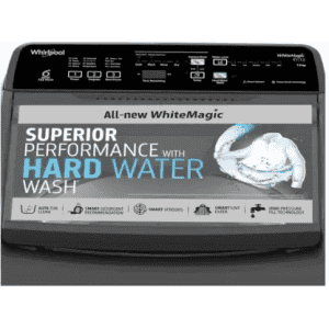 Whirlpool 7 kg | Fully Automatic Top Load Washing Machine | in-built Heater | WHITEMAGIC ELITE PLUS | GREY