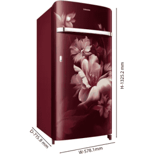 SAMSUNG RR21C2G25RZ/HL |  Frost Free Single Door | 5 Star Refrigerator  | 189 L