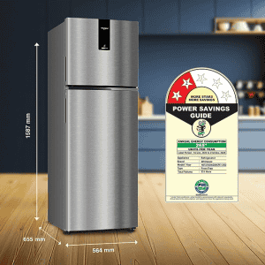 Whirlpool INV ELT DF278  | Frost Free Double Door | 2 Star Refrigerator | 235 L