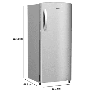 WHIRLPOOL Direct Cool Single Door Refrigerator | 192L | 5 Star | 215 IMPRO PRM 5S INV COOL ILLUSIA-Z