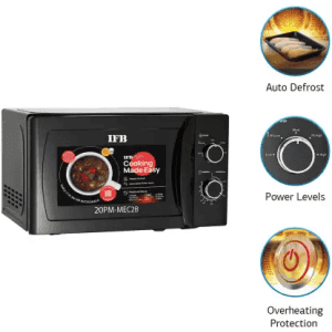 IFB Solo Microwave Oven | 20 L | Black | 20PM MEC2B