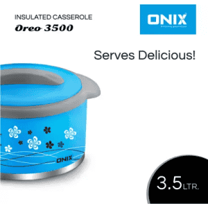 INSULATED OREO 3500 ONIX:CASSEROLE