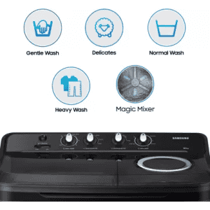 Samsung Semi Automatic Top Load Washing Machine | 8.5 kg | Dark Gray | WT85B4200GD/TL