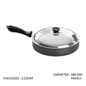 Nolta Hamaara Fry Pan with Lid | 280 mm