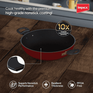 Impex Non Stick Aluminium Kadai Pan | IKP-2465