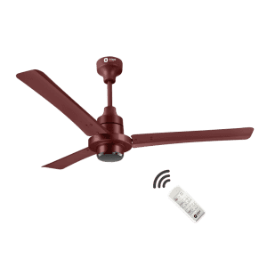 Orient Electric EcoTech Supreme Ceiling Fan | 5 Star | 1200 mm | BLDC Motor | Remote | 3 Blade | Brown