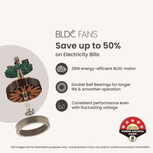 Orient Electric EcoTech Supreme Ceiling Fan | 5 Star | 1200 mm | BLDC Motor | Remote | 3 Blade | Brown